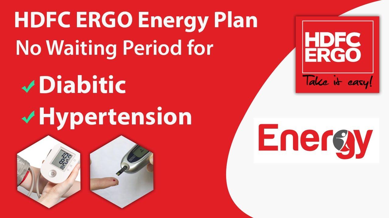 HDFC ERGO Energy Health Insurance Plan