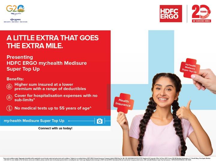 HDFC ERGO my:Health Medisure Super Top-Up